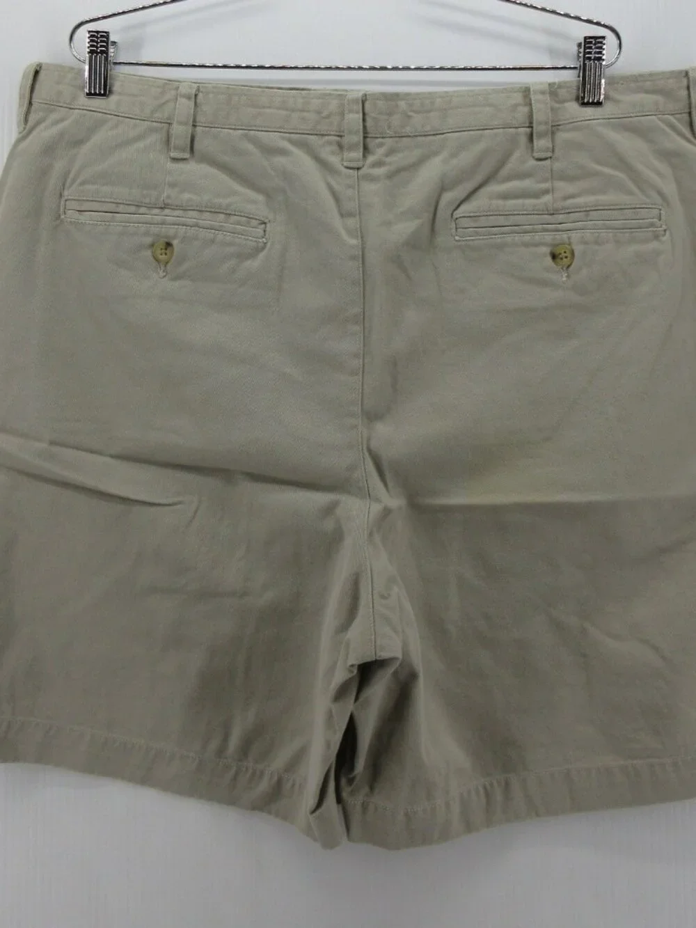 VGT Banana Republic Shorts 40 Khaki Chino Preppy Canvas 7